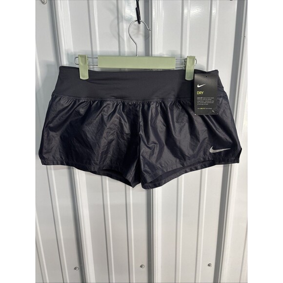 Nike Dri Fit Womens Running Shorts  Size Large NWT - Picture 1 of 8